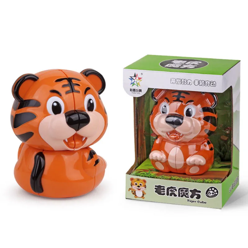 [Yuxin второй заказ Tiger Rubik's cube] Zhisheng волшебный куб второй заказ детская игрушка Кубик Рубика Тигр второй заказ