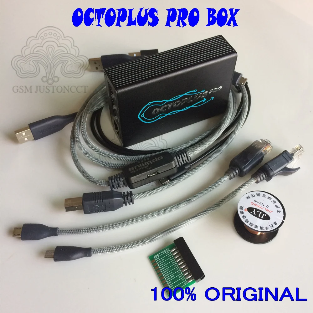 Коробка Octoplus pro с 7 кабелями для Samsung и LG + Medua JTAG адаптеры активации мобильных