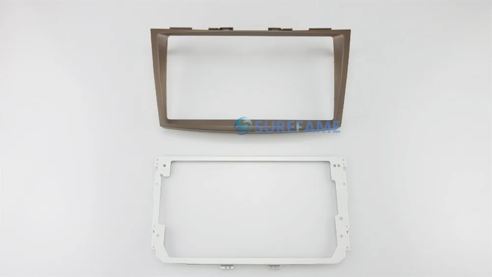 9 дюймов Автомобильная панель Радио панель для SUZUKI Ertiga 2012+(коричневый) Dash Kit установка переходная консоль Рамка адаптер 9 дюймов пластина