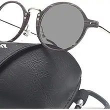 MINCL/женские круглые очки с полной оправой, брендовые дизайнерские солнечные фотохромные линзы, мужские очки для чтения(+ 175) NX