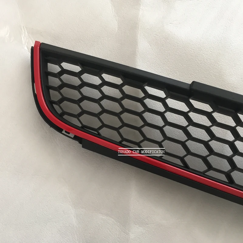 GLI style ABS Honeycomb Mesh Lower Front Grille bumper Grill front grille racing car grille For vw volkswagen Jetta mk6 2012-2015