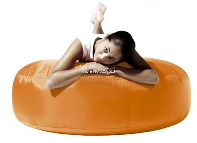 Слоновой кости остров бобов мешок стул, открытый и Крытый beanbag стул для гостиной