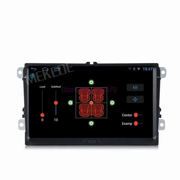 От DHL или Fedex 5 шт. Android 9 дюймов B6 B5 B7 Passat Автомобильная GPS навигация без DVD для V W Golf