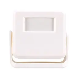 Sonnette de porte sans fil avec capteur de mouvement PIR, carillon d'alarme anti cambriolage pour magasin, bureau, sécurité à domicile 