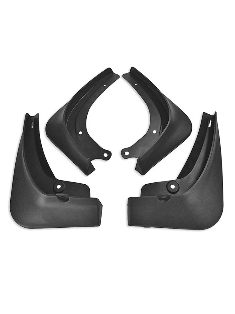 

screws front and rear tire 4pcs car fender splash-proof + fixing fenders for Tesla MODEL3 2016-2019