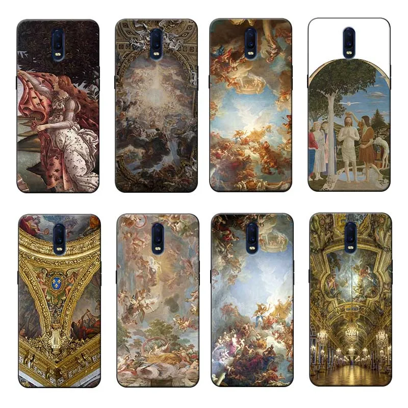 Для oneplus one plus 7 pro 7t 6 6t 5t Прозрачный мягкий силиконовый чехол для телефона versailles art |