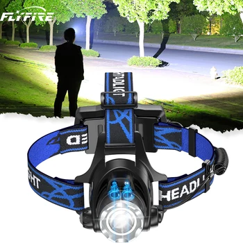 

Yellow light white light IR sensor led head lamp 18650 rechargeable battery cree xm l2 xml t6 headlamp head torch led headlight