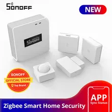 Мост SONOFF Zigbee/беспроводной переключатель/датчик температуры и влажности/датчик движения/беспроводной датчик окон и дверей Zigbee 3,0 Мост SONOFF Zigbee/беспроводной переключатель/датчик температуры и влажности/датчик движения/беспроводной датчик окон и дверей Zigbee 3,0
