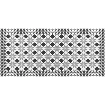 

Carpet VINYL Printed PVC Vinyl EASY Cleaning Non-Slip Cushioned HYDRAULIC TILE VALANCE LOVES