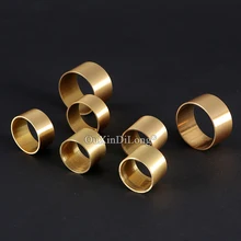 

8PCS Brass Round Cover Furniture Feet Cabinet Leg Chair Feet Protector Sofa Leg Tube Cup Furniture Leg Ferrules