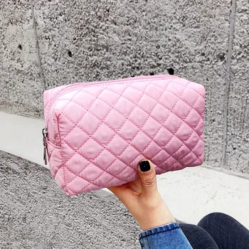 

Nylon Travel Cosmetic Bag Korean-style Portable Women's Makeup Carrying Large-Volume Simple Portable Cosmetics Storage Bag