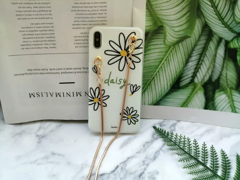 Милая сумка на цепочке через плечо ins daisy, чехол для телефона huawei P30 pro P20 Mate20, чехол nova 5 pro nova 4 2s 3 3i для honor 20 pro 10