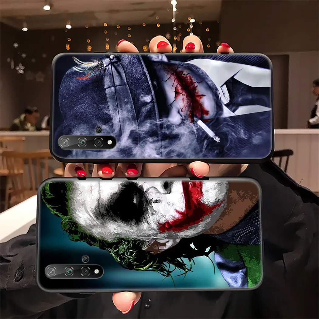 "," Джокер ", мягкий силиконовый чехол для huawei Honor вид 20 9X 7A Pro 10 9 8 Lite 8X 8C 7X 7C 6A Примечание 10 Чехол