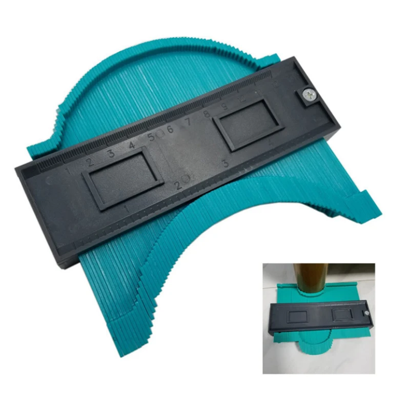 

1pc Plastic Shape Contour Gauge Duplicator Master Outline Gauge Marking Tool Tiling Laminate Tiles General Tools 5/6/10/20 inche