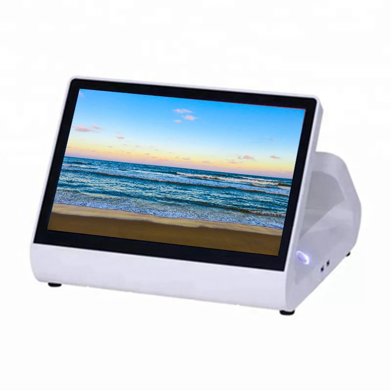 EPOS cash register high quality desktop 12 inch capacitive touch screen pos terminal hardware with VFD point of sale | Компьютеры и