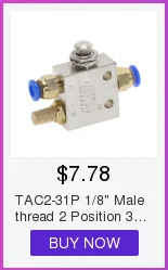 TAC2-41P выпускной клапан сплав серебристого оттенка 2 положения 5 способ 1/" рычажный механический клапан пневматический клапан переключатель w фитинги