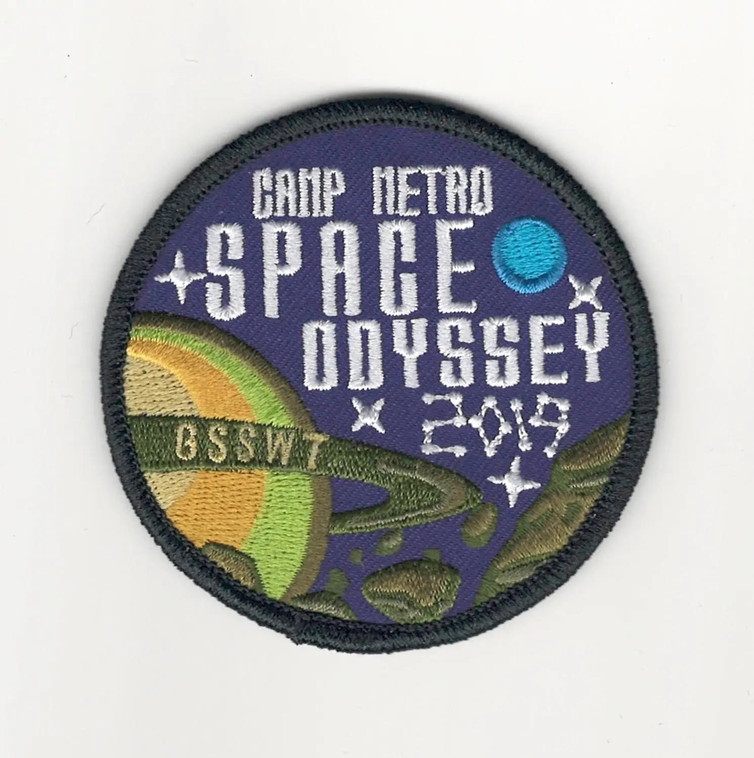 

bordado interested Embroidery badge patch personalized customization personalizado con su propio logotipo:DDYSSEY