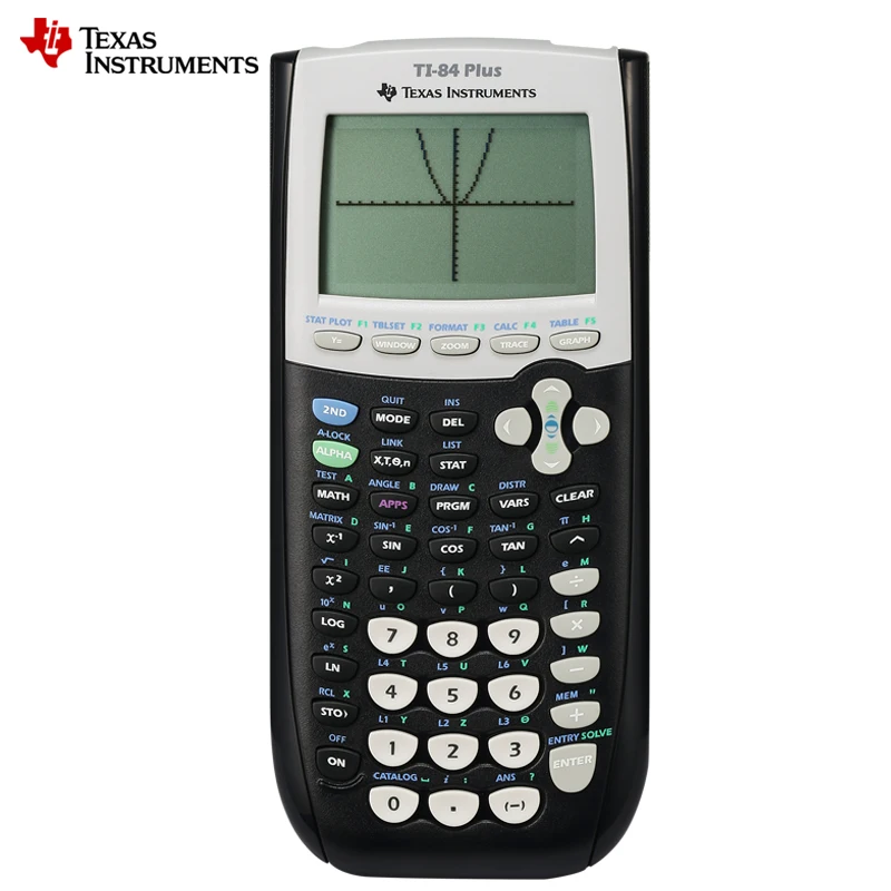 Новый графический калькулятор Texas Instruments Ti 84 Plus модный пластиковый со