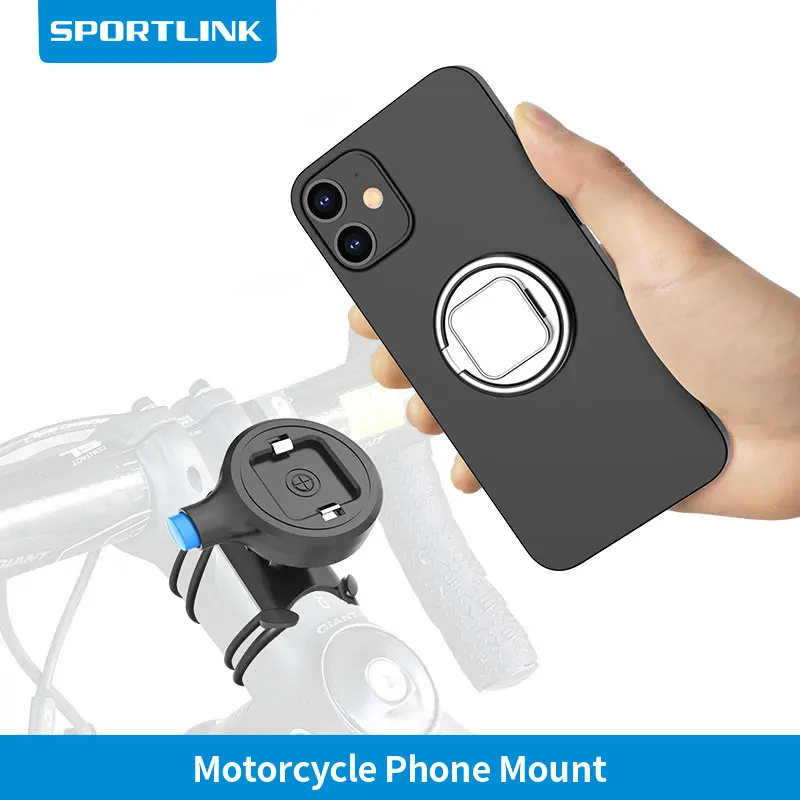 SPORTLINK Universal Fahrrad Motorrad Telefon Halter Für iPhone 13 12 11 Pro  Handy Einstellbare Unterstützung GPS