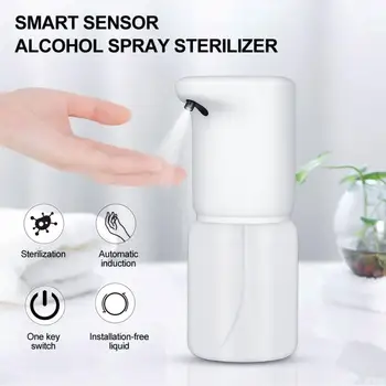 

Touchless Soap Dispenser Infrared Automatic Induction Non-Contact Alcohol Spray Bottles 400ml Hand Disinfection Alcohol Sprayer