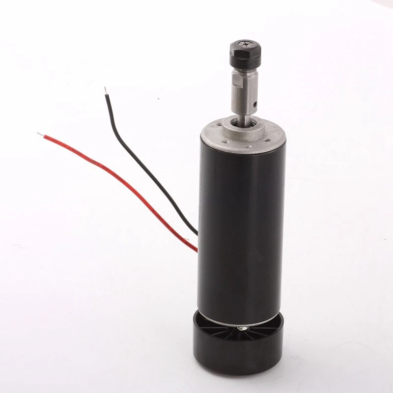 Cnc Spindle 500W Air Cooled Spindle Motor Er11 Collet Dc 0-100V Router 52Mm for Drilling Milling Machine Tools