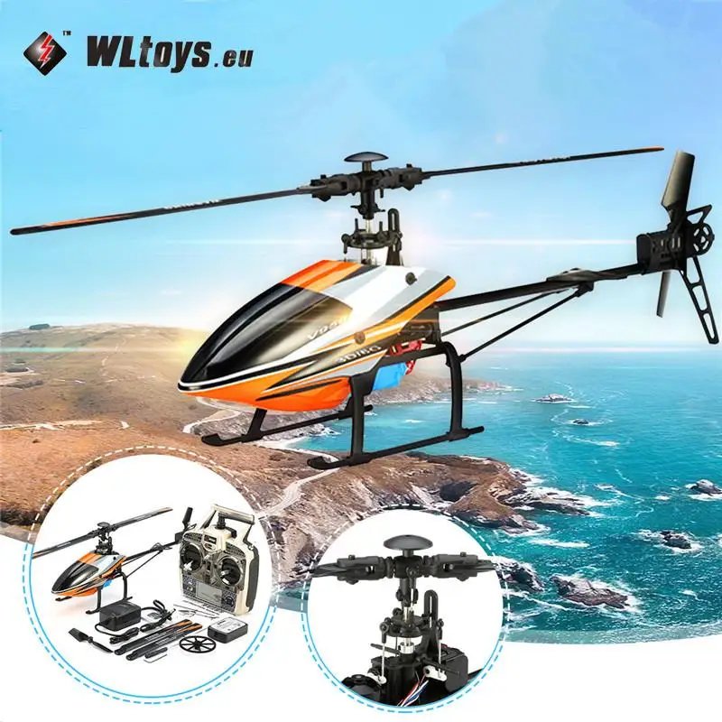 WLtoys V950 2.4G 6CH 3D 6G 402g 2830KV Brushless Motor Flybarless