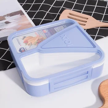 

Fashion Japanese Bento Box Plastic Sealed Lunch Boxes Lunchbox Microwave Food Container