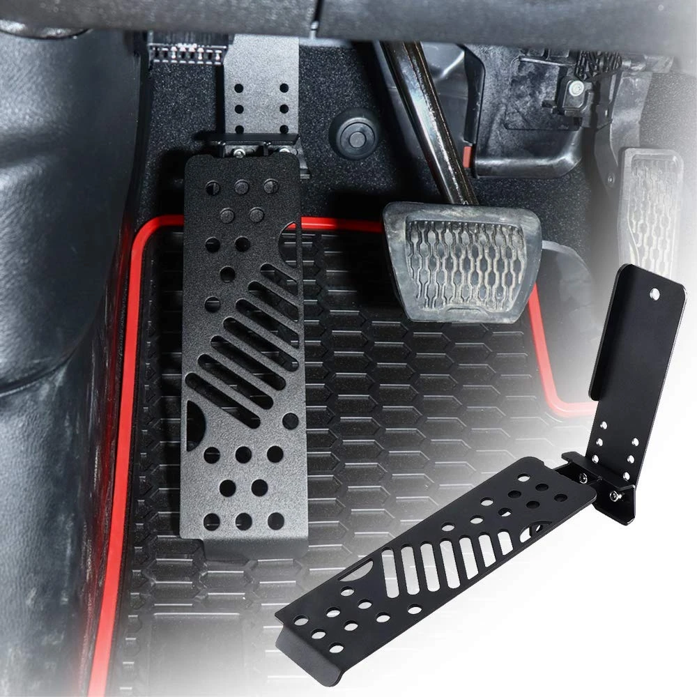 Car Pedal Left Foot Rest Pedal For Jeep Wrangler Jl 2018 2019 Auto Footrest  Peg Pad Cover - Pedals - AliExpress