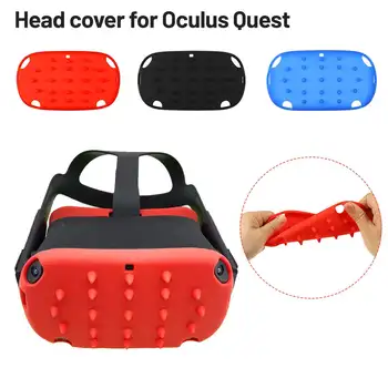 

Head Cover for Oculus Quest Helmet Silicone Protective Frame Anti-Shock Anti-Slip Protective Accessories