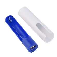 Маленький размер 1*18650 чехол для аккумулятора, внешний аккумулятор, зарядное устройство для мобильных телефонов на 2600 мАч