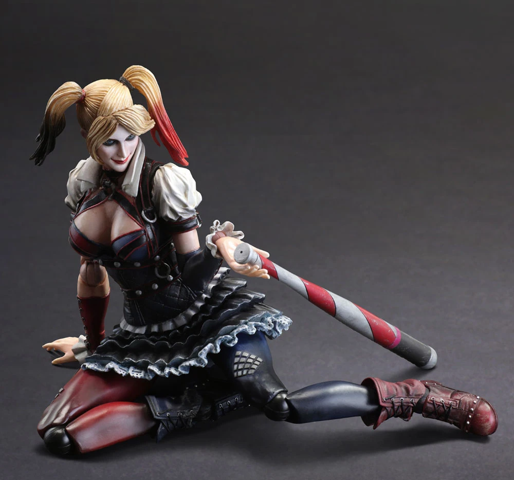 Оригинальные Аниме фигурки Playarts отряд самоубийц Харли Квинн фигурка Коллекционная модель игрушки для мальчиков