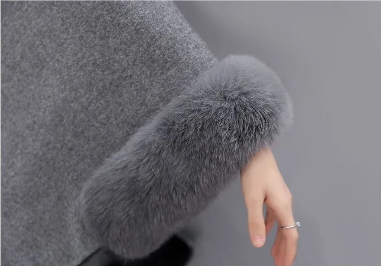 discount Women Woolen Coat Winter 2019 Casual Streetwear Plush Coats Plus Size Long Sleeve Sweatshirt Fashio