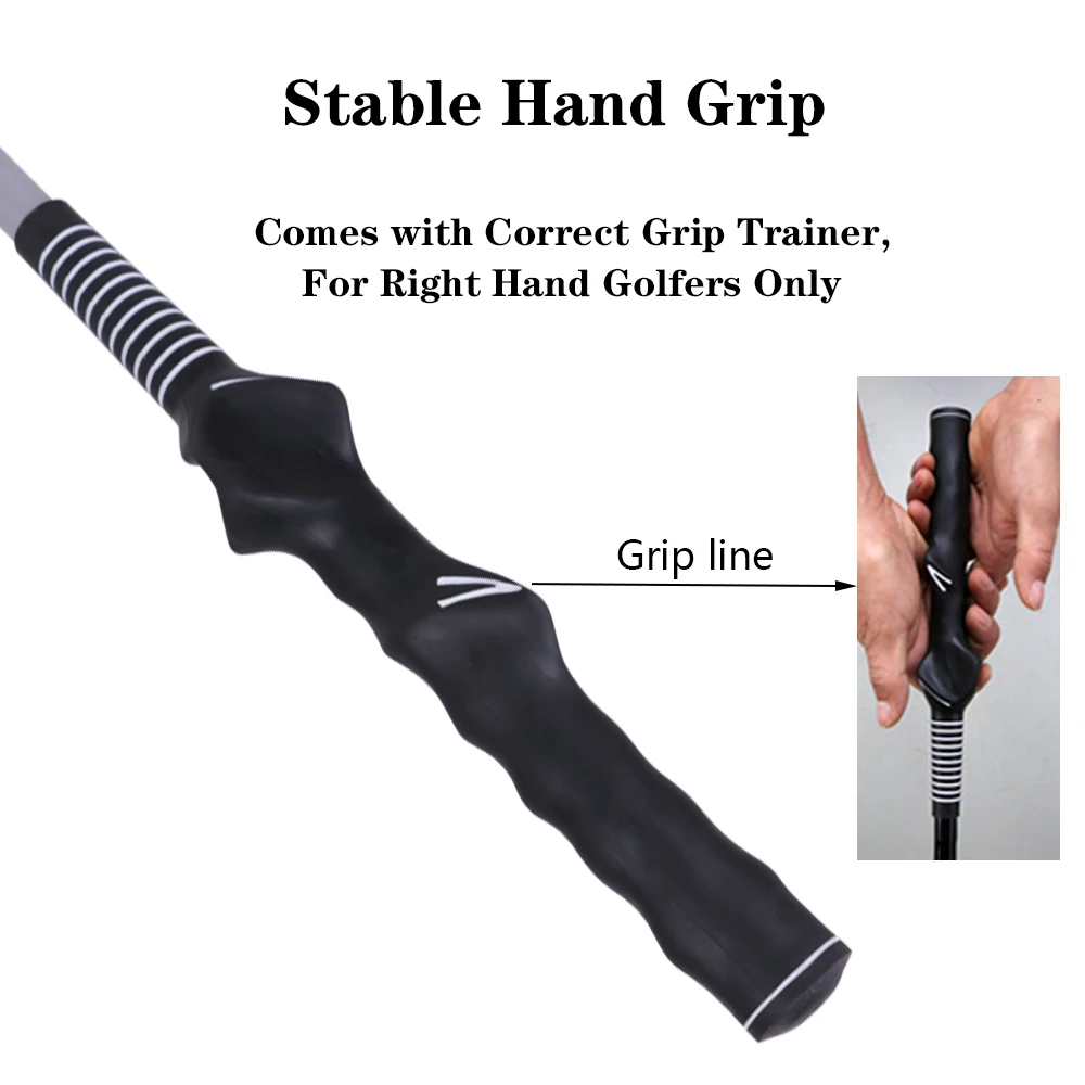 Golf grip and swing trainer Clearance