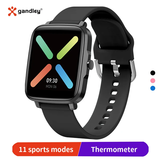 IP68 Waterproof Smart Watch Men Women 2021 Sport Smartwatch GandlEy F2 Blood Pressure Heart Rate Fitness Watch For XiaoMi IOS 1