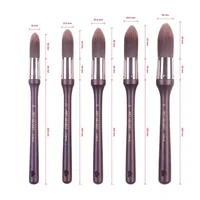 Artsecret TCW-03 Acrylic Oil Large Brush Multi-Purpose Stiff Synthetic Hair Long Wooden Handle Paints Tools Art Artist Supplies 2