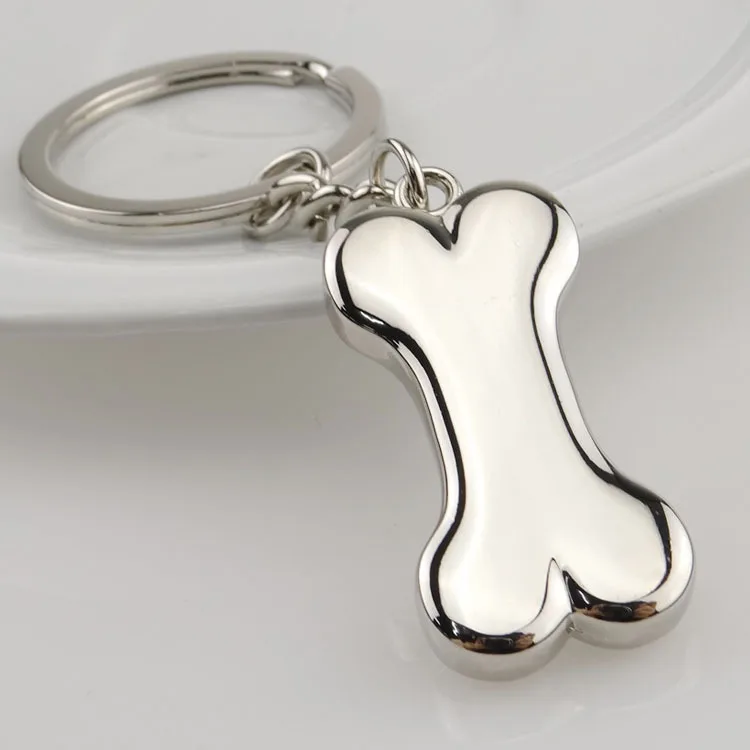 Креативные брелоки из металла кости Классные Подвески с ключиками компания активности настраиваемый подарок Прямая поставка с фабрики