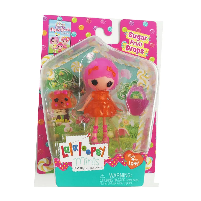 Новинка! 8 см мини куклы lalaloopsy с маленькими аксессуарами игрушки для девочек набор игровой домик игрушки подарки - Цвет: drops