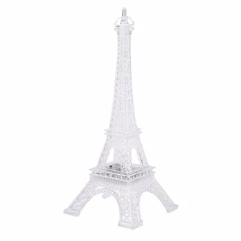 

Bright LED Night Light Eiffel Tower Desk Table Lamp 7 Color Changing Decoration Night Light Christmas Great Gift For Children