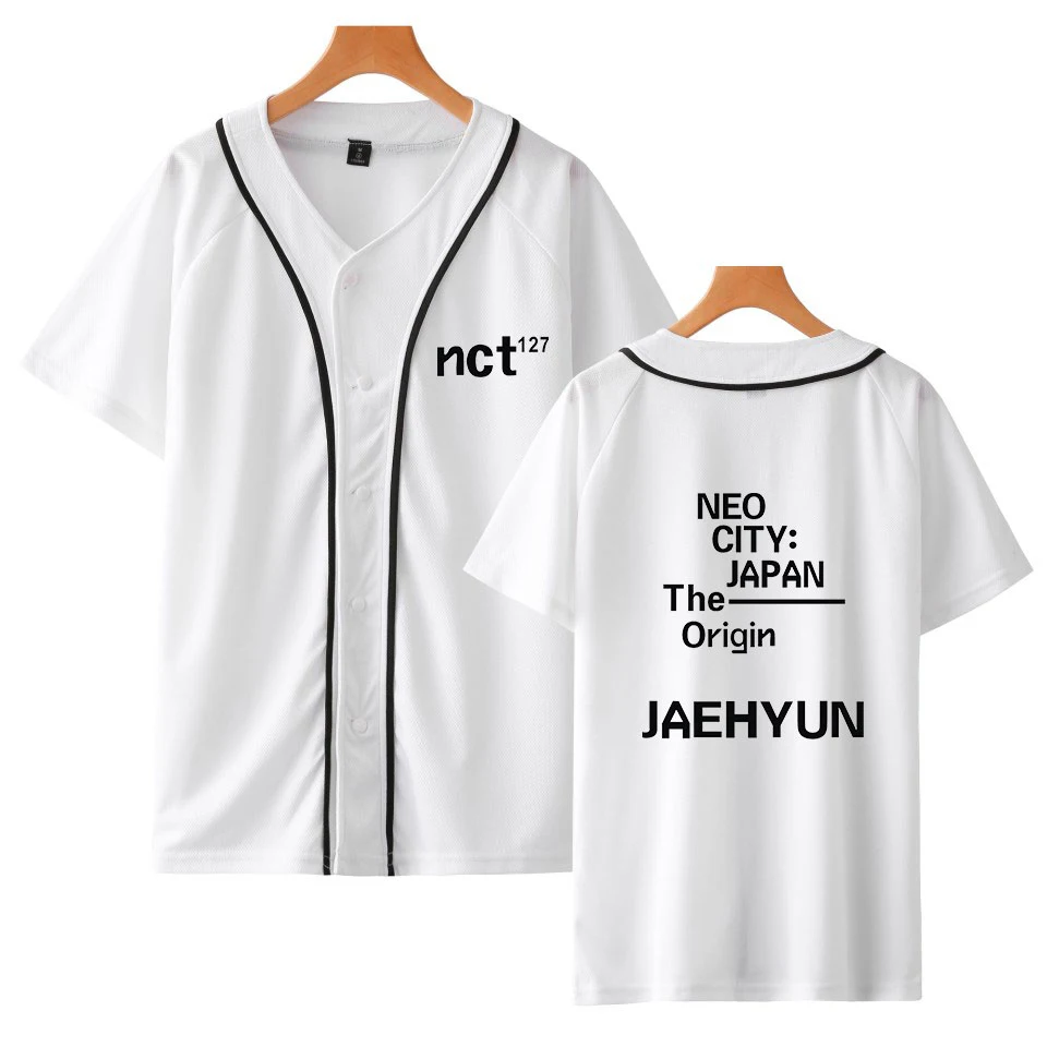 NCT 127 бейсбольные футболки для женщин популярная модная повседневная футболка с коротким рукавом Горячая модная уличная одежда 4XL