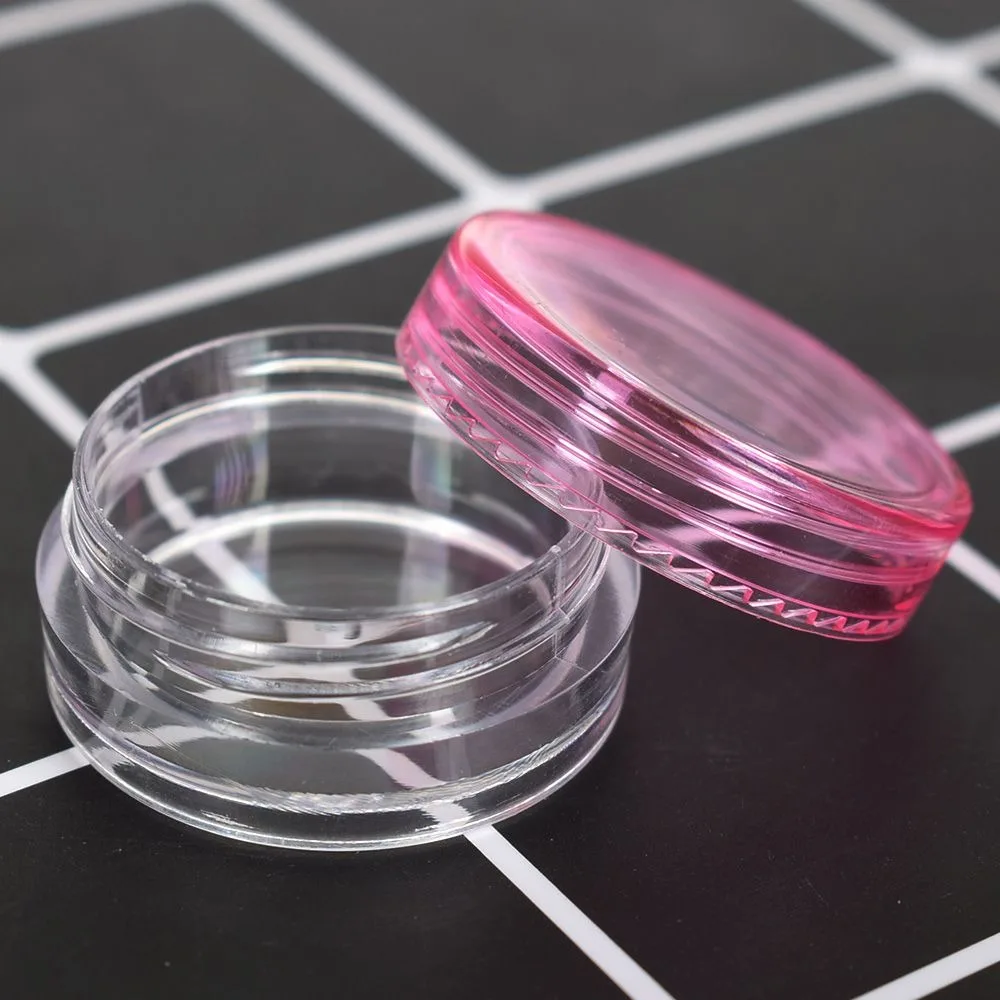 2Pcs Portable Empty Cosmetic Container Plastic Jar Pot Eyeshadow Makeup Travel Face Cream Lotion Cosmetic Refillable 1 2Pcs Portable Empty Cosmetic Container Plastic Jar Pot Eyeshadow Makeup Travel Face Cream Lotion Cosmetic Refillable 5