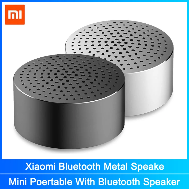 Оригинальный Bluetooth динамик Xiaomi металлическая Беспроводная мини стерео