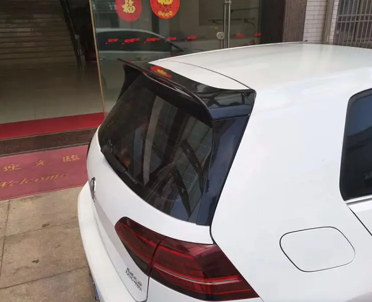 Для Golf 7 MK7 Golf спойлер- ACS ABS Материал заднее крыло автомобиля праймер цвет задний спойлер для Volkswagen Golf 7,5 спойлер