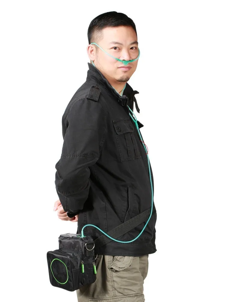  Lithium Li Battery Oxygen Concentrator DC12V Travel Use CE Portable O2 Generator For Health Care Us