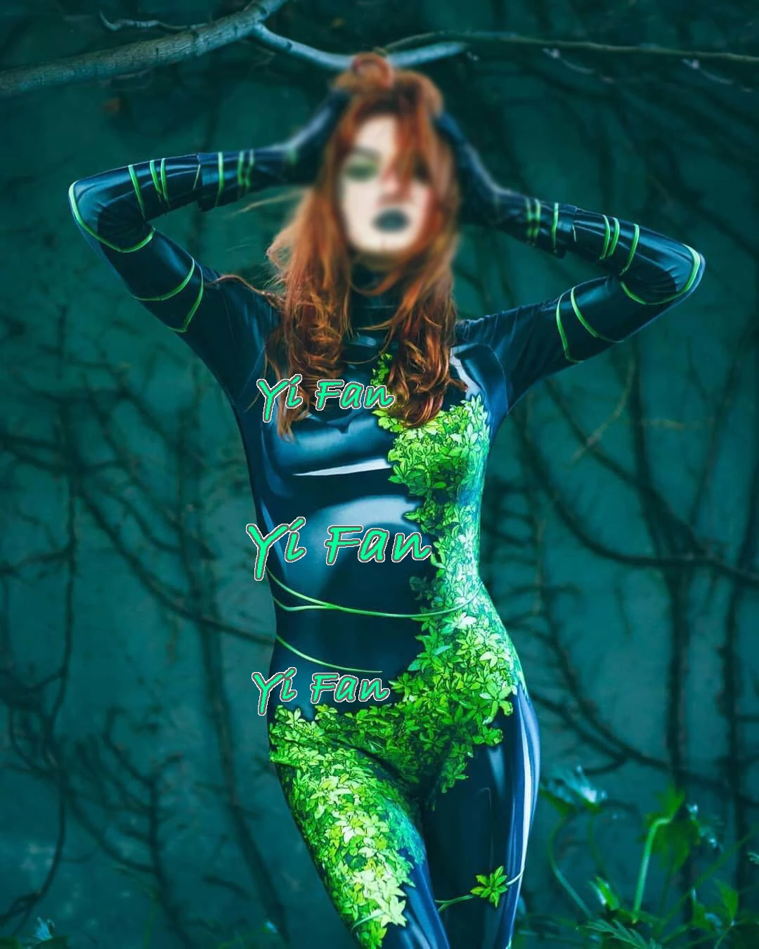 Poison Ivy Plantgirl Superhero Costume Women Girl Lady New 52 Poison 