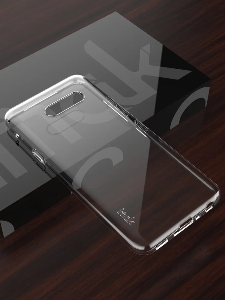 IMAK Для LG G8X чехол ThinQ для LG V50S ThinQ 5G чехол 1,3 мм утолщение Тип UX-5 противоударный мягкий ТПУ чехол