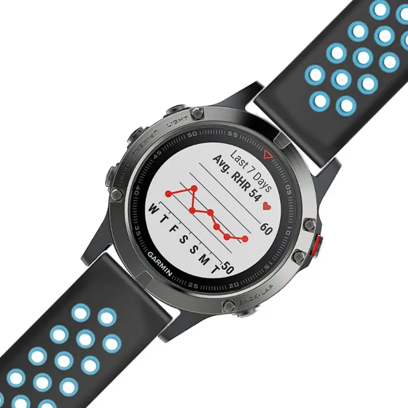 1 шт. силиконовый ремешок для часов быстросъемный браслет для Garmin Fenix 5/5 Plus/6/6Pro комплект