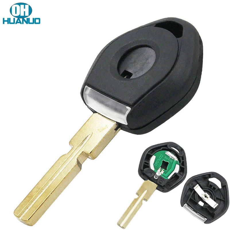 Заготовка ключа транспондера Fob с кнопкой на светильник для BMW 3 5 7 Z3 E36 E34 E38 E39|Ключ