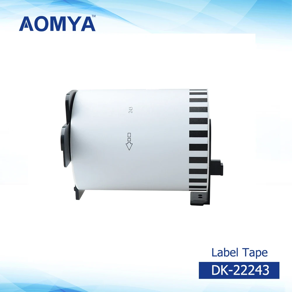 AOMYA 1 рулонная этикеточная лента DK-22243 этикетка 102 мм * 30 48 м Непрерывная