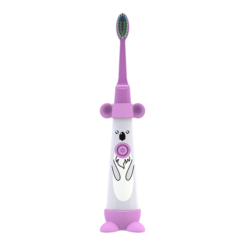 Kids Electric Toothbrush Cartoon Pattern Double-Sided Brush Electric Toothbrush for Kids with 2Pcs Replacement Head Kids Electric Toothbrush Cartoon Pattern Double-Sided Brush Electric Toothbrush for Kids with 2Pcs Replacement Head