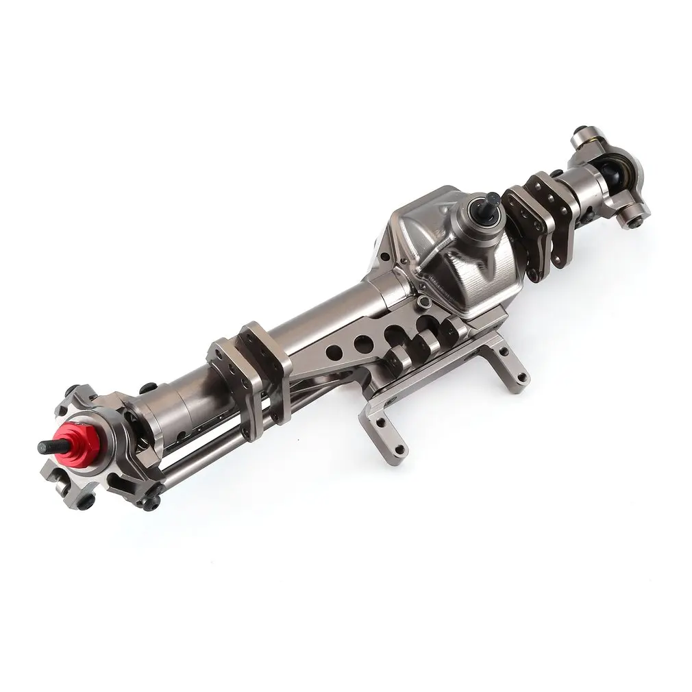 1/10 RC автомобиль из алюминиевого сплава передняя ось призрак на станке для 1:10 Rc Гусеничный Морок осевой грузовик RC частей и аксессуаров